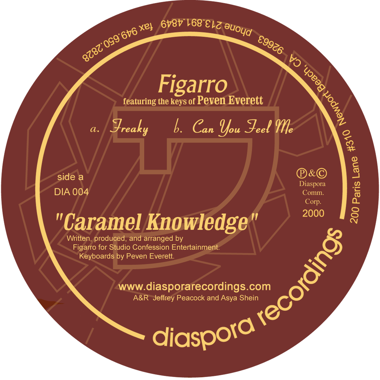 (DIA004) Caramel Knowledge [2000]