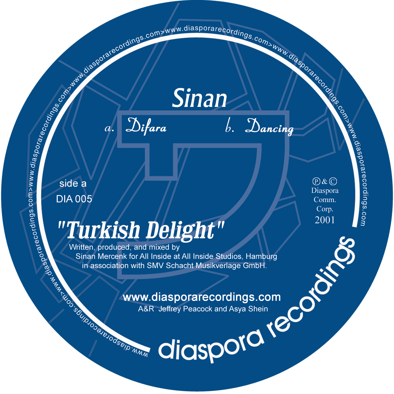 (DIA005) Turkish Delight [2001]