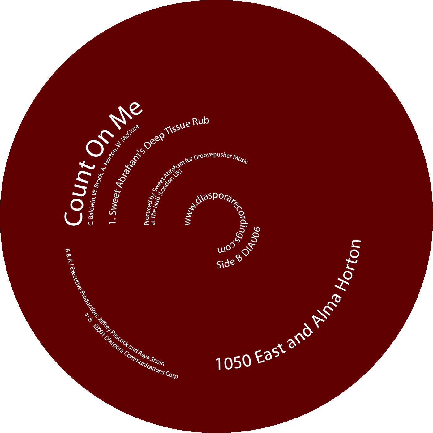 (DIA006) Count On Me [2001]